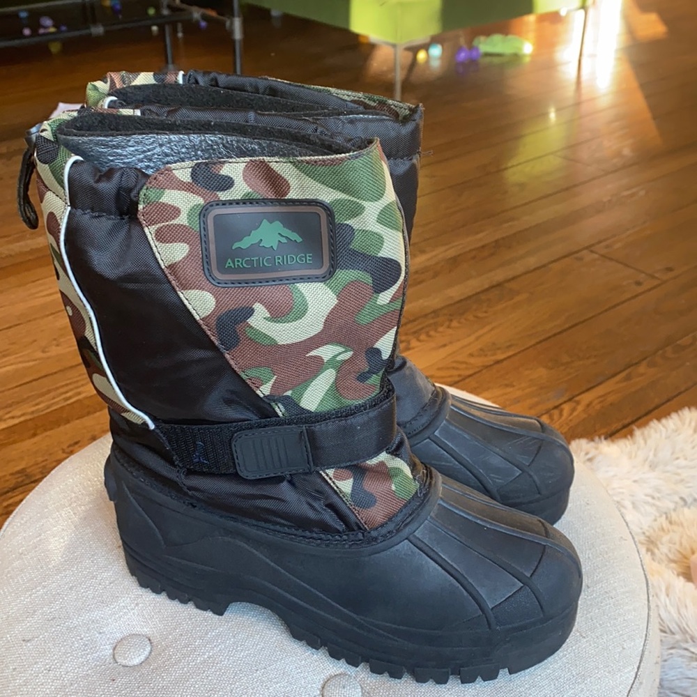 Arctic Ridge Camo Snow Boots Rain All Weather 6M